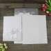 Rose Invitation Card White Wedding Invitation Customized Elegant Invitation Card 